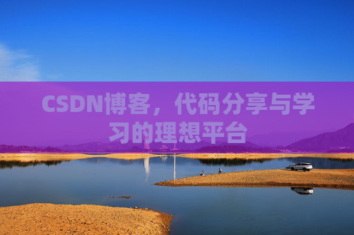 CSDN博客，代码分享与学习的理想平台